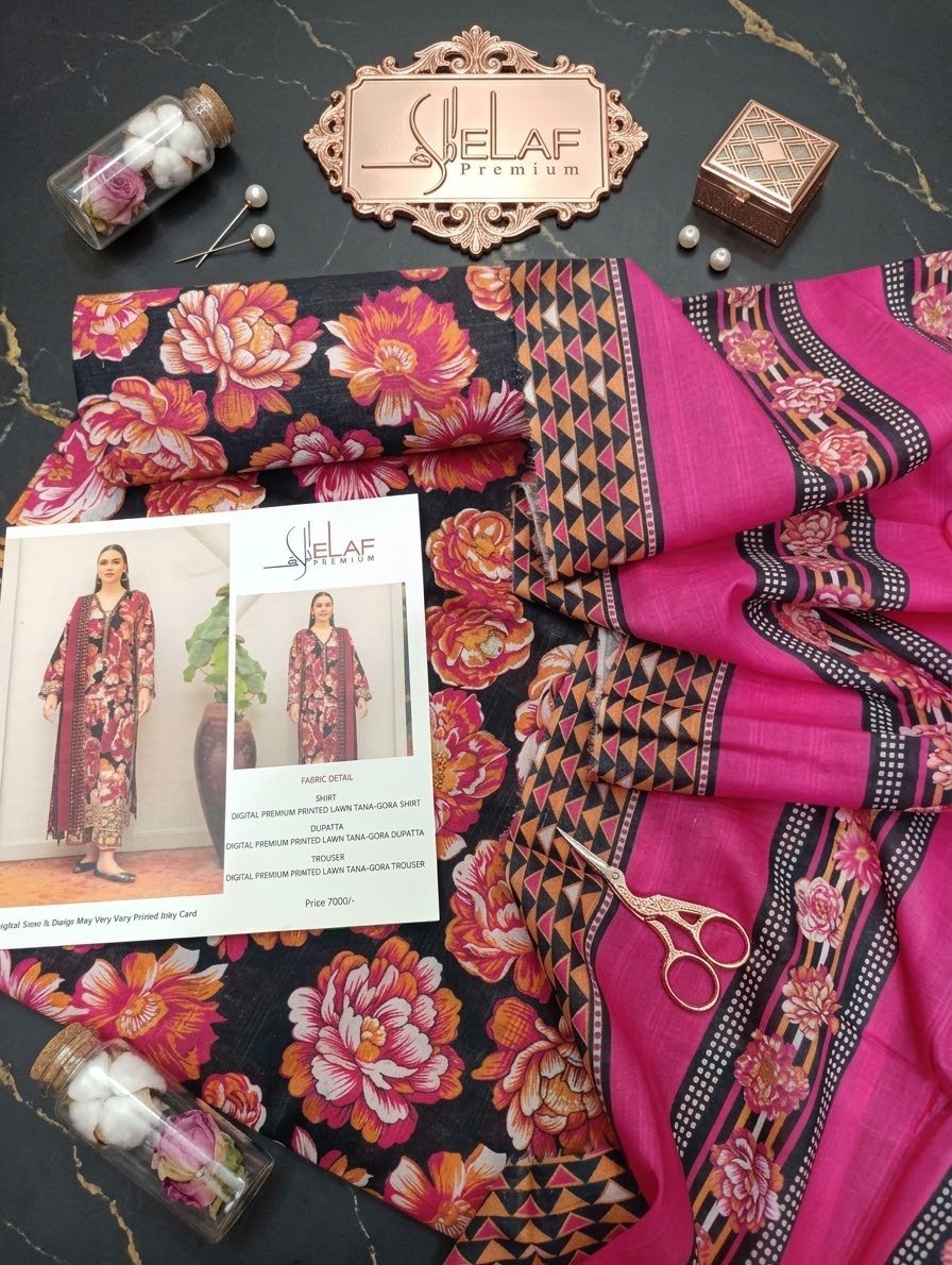 ELAF Premium Bana Dora Cotton Suit - Image 2